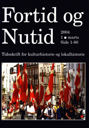 Forsiden af tidsskriftet Fortid og Nutid, nr. 1, 2004